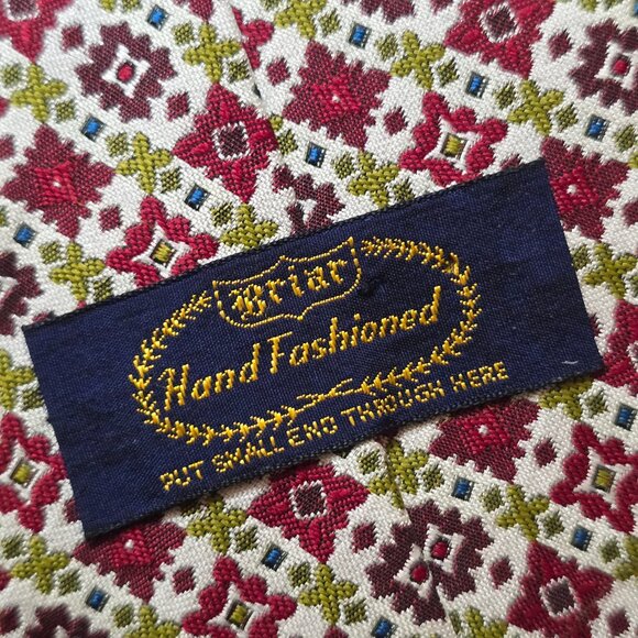 🏷️NWT  -  Vintage BRIAR Necktie  -  NWT🏷️ - Picture 6 of 6